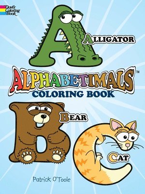 Alphabetimals Coloring Book 1