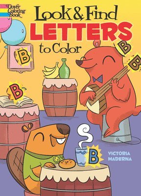 Look & Find Letters to Color 1