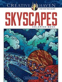 bokomslag Creative Haven Skyscapes Coloring Book