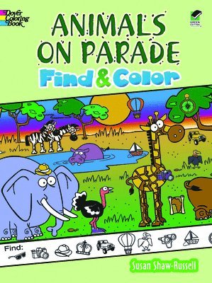 Animals on Parade Find and Color 1