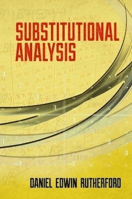 bokomslag Substitutional Analysis