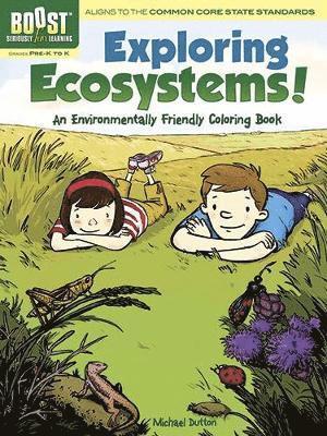 Boost Exploring Ecosystems! an Environmentally Friendly Coloring Book 1