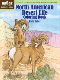 bokomslag Boost North American Desert Life Coloring Book