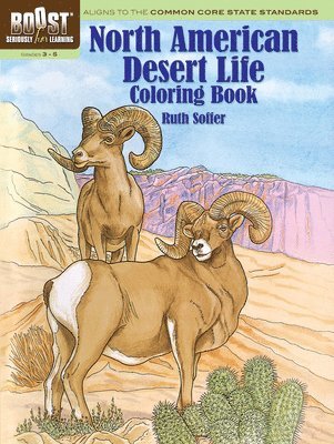 Boost North American Desert Life Coloring Book 1