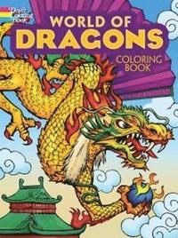 bokomslag World of Dragons Coloring Book