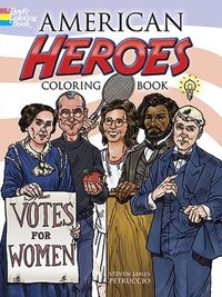 bokomslag American Heroes Coloring Book