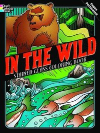 bokomslag In the Wild Stained Glass Coloring Book