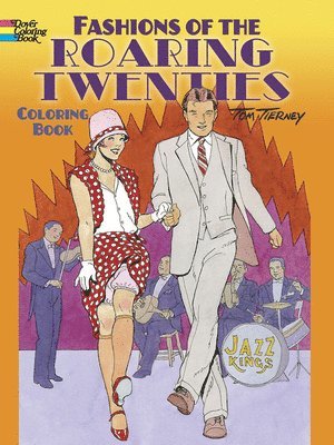 bokomslag Fashions of the Roaring Twenties Coloring Book