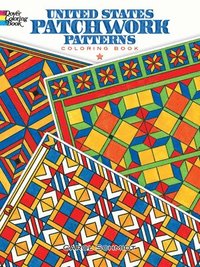 bokomslag United States Patchwork Patterns Coloring Book