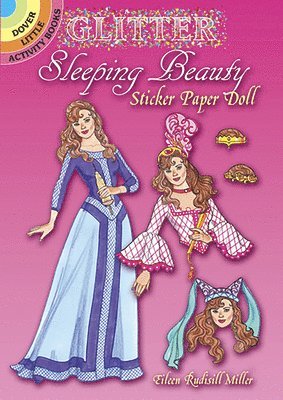 bokomslag Glitter Sleeping Beauty Sticker Paper Doll