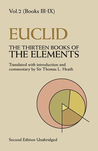 Euclid - Thirteen Books of the Elements, Vol. 2, Häftad