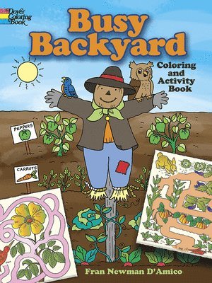 Busy Backyard Coloring and Activity Book 1