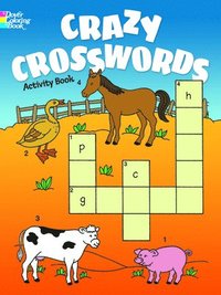 bokomslag Crazy Crosswords Activity Book