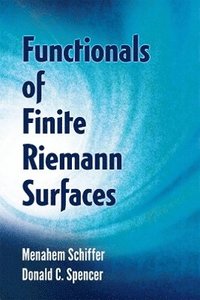 bokomslag Functionals of Finite Riemann Surfaces