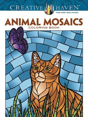 Creative Haven Animals Mosaics Coloring Book 1