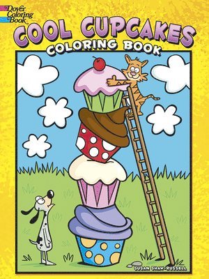 bokomslag Cool Cupcakes Coloring Book