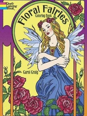 Floral Fairies Coloring Book 1