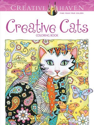 Creative Haven Creative Cats Coloring Book 1