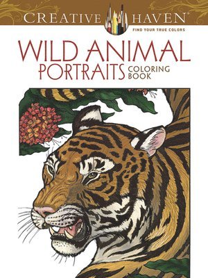 bokomslag Creative Haven Wild Animal Portraits Coloring Book