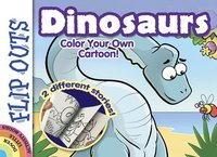 bokomslag Flip Outs -- Dinosaurs: Color Your Own Cartoon!