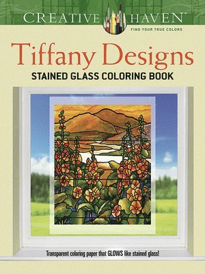 bokomslag Creative Haven Tiffany Designs Stained Glass Coloring Book