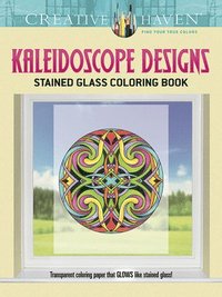 bokomslag Creative Haven Kaleidoscope Designs Stained Glass Coloring Book