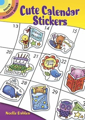 Cute Calendar Stickers 1