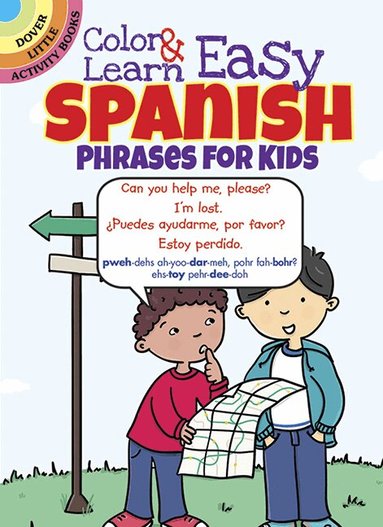 Roz Fulcher - Color & Learn Easy Spanish Phrases for Kids, Häftad