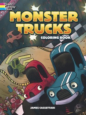 bokomslag Monster Trucks Coloring Book