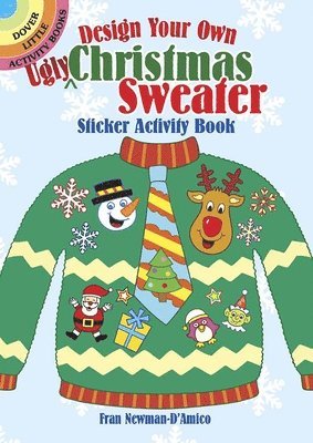bokomslag Design Your Own "Ugly" Christmas Sweater Sticker Activity Book