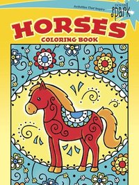 bokomslag Spark Horses Coloring Book