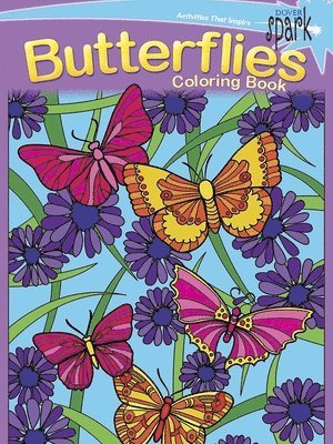 Jessica Mazurkiewicz - Spark Butterflies Coloring Book, Häftad