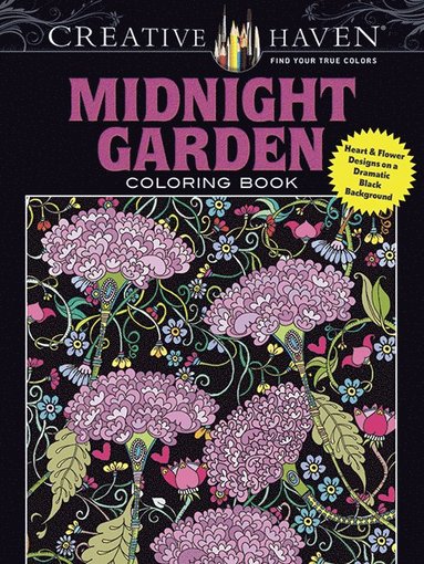 bokomslag Creative Haven Midnight Garden Coloring Book