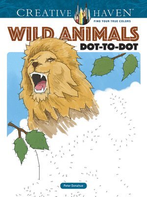 bokomslag Creative Haven Wild Animals Dot-to-Dot