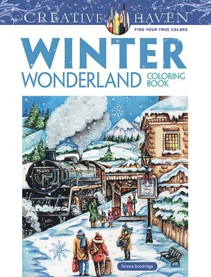 Creative Haven Winter Wonderland Coloring Book 1
