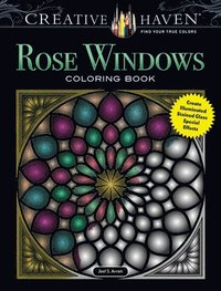 bokomslag Creative Haven Rose Windows Coloring Book