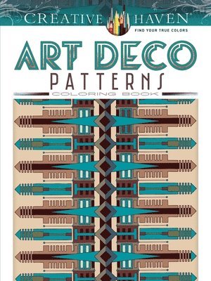 bokomslag Creative Haven Art Deco Patterns Coloring Book
