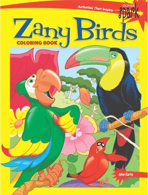 John Kurtz - Spark Zany Birds Coloring Book, Häftad
