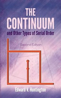 bokomslag Continuum and Other Types of Serial Order