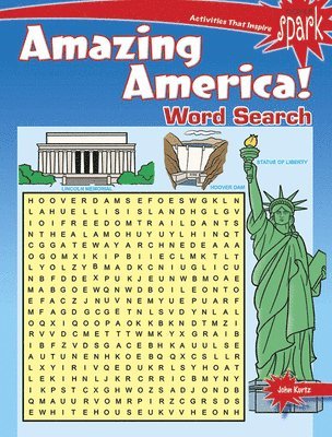 John Kurtz - Spark Amazing America! Word Search, Häftad