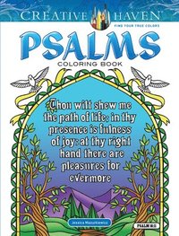 bokomslag Creative Haven Psalms Coloring Book