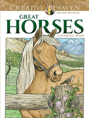 bokomslag Creative Haven Great Horses Coloring Book