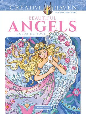 Creative Haven Beautiful Angels Coloring Book 1