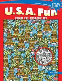 bokomslag Spark U.S.A. Fun Find it! Color it!