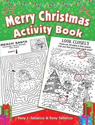 Merry Christmas Activity Book 1