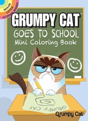 John Kurtz - Grumpy Cat Goes to School Mini Coloring Book, Häftad