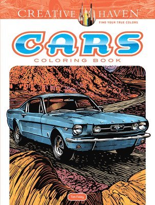 bokomslag Creative Haven Cars Coloring Book