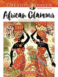 bokomslag Creative Haven African Glamour Coloring Book