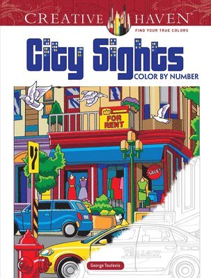 bokomslag Creative Haven City Sights Color by Number