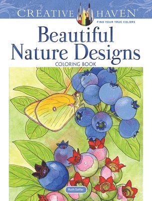 Creative Haven Beautiful Nature Designs Coloring Book 1